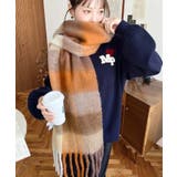 34色展開ボリュームフリンジマフラー | moment+ | 詳細画像92