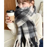 34色展開ボリュームフリンジマフラー | moment+ | 詳細画像93