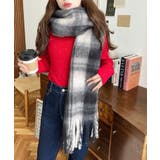 34色展開ボリュームフリンジマフラー | moment+ | 詳細画像96