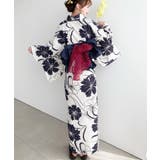 ＼豊富な13種類展開♪／浴衣3点セット（ゆかた＋帯2本） | moment+ | 詳細画像16 