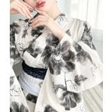 ＼豊富な13種類展開♪／浴衣3点セット（ゆかた＋帯2本） | moment+ | 詳細画像35 
