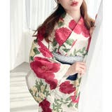 ＼豊富な13種類展開♪／浴衣3点セット（ゆかた＋帯2本） | moment+ | 詳細画像43 