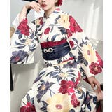 ＼豊富な13種類展開♪／浴衣3点セット（ゆかた＋帯2本） | moment+ | 詳細画像50 