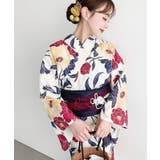 ＼豊富な13種類展開♪／浴衣3点セット（ゆかた＋帯2本） | moment+ | 詳細画像52 