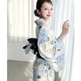 ＼豊富な13種類展開♪／浴衣3点セット（ゆかた＋帯2本） | moment+ | 詳細画像65 