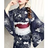 ＼豊富な13種類展開♪／浴衣3点セット（ゆかた＋帯2本） | moment+ | 詳細画像81 