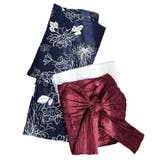 ＼豊富な13種類展開♪／浴衣3点セット（ゆかた＋帯2本） | moment+ | 詳細画像84 