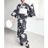 ＼豊富な13種類展開♪／浴衣3点セット（ゆかた＋帯2本） | moment+ | 詳細画像89 