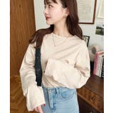 綿100％無地＆ボーダー.オーバーサイズロングスリーブTシャツ | moment+ | 詳細画像27 