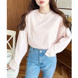 綿100％無地＆ボーダー.オーバーサイズロングスリーブTシャツ | moment+ | 詳細画像35 