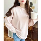 綿100％無地＆ボーダー.オーバーサイズロングスリーブTシャツ | moment+ | 詳細画像36 