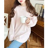 綿100％無地＆ボーダー.オーバーサイズロングスリーブTシャツ | moment+ | 詳細画像37 