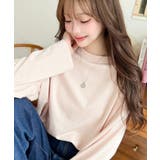 綿100％無地＆ボーダー.オーバーサイズロングスリーブTシャツ | moment+ | 詳細画像39 