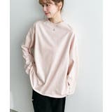 綿100％無地＆ボーダー.オーバーサイズロングスリーブTシャツ | moment+ | 詳細画像42 