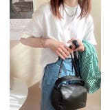 コットン100%ラウンドヘムスリットオーバーサイズ半袖tee | moment+ | 詳細画像18