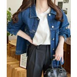 オーバーサイズデニムジャケット ビッグGジャン ヘビーウェイトデニム＆ヘビーツイ… | moment+ | 詳細画像46 