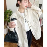 アイボリー | オーバーサイズデニムジャケット ビッグGジャン ヘビーウェイトデニム＆ヘビーツイ… | moment+