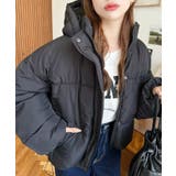 エコダウンフードブルゾン | moment+ | 詳細画像17 