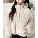 エコダウンフードブルゾン | moment+ | 詳細画像23 