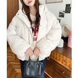 エコダウンフードブルゾン | moment+ | 詳細画像4 