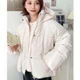 エコダウンフードブルゾン | moment+ | 詳細画像7 