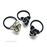 バイカラーフラワーポニー | monamona | 詳細画像1 