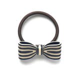 ベージュ | アクリルボーダー リボンポニー | monamona