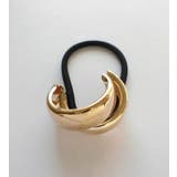 デザインメタルフープヘアゴム | monamona | 詳細画像2 