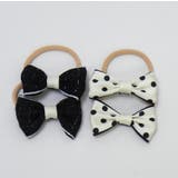 ジュニア用リボンヘアゴム2点セット | monamona | 詳細画像2 