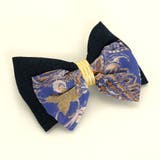 無地花柄ツートンリボンポニー | monamona | 詳細画像8 