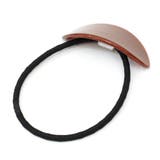 ヘアゴム ヘアポニー シンプル アクリル 楕円 オーバル 落ち着きカラー | monamona | 詳細画像10 