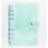 グリーン | シール帳 バインダー ラメ入りクリアバインダー | monamona