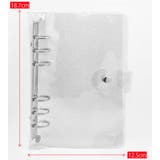 クリアー | シール帳 バインダー ラメ入りクリアバインダー | monamona