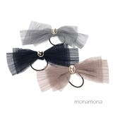 ワイドリボンポニー パール | monamona | 詳細画像1 