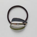 シルバーベース | デザインヘアゴム | monamona