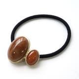 マーブル柄オーバルポニー | monamona | 詳細画像4 