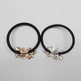 メタルフラワーヘアゴム | monamona | 詳細画像2 