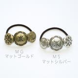 コンチョモチーフ3連ポニー | monamona | 詳細画像2 