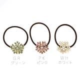 ヘアゴム 花モチーフ ヘアポニー | monamona | 詳細画像2 