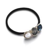 パールビジューヘアゴム ヘアポニー | monamona | 詳細画像4 