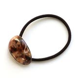 ヘアゴム オーバルタイプ マーブル柄 | monamona | 詳細画像6 