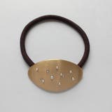 マットゴールド | メタルヘアゴム | monamona