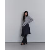 アンバランスポイントリブカーディガン 韓国ファッション | mood in seoul | 詳細画像5 