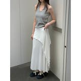 ソフトラップデザインロングスカート 韓国ファッション | mood in seoul | 詳細画像2 