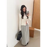 ダブルジップリブカーディガン 韓国ファッション | mood in seoul | 詳細画像2 