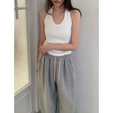 ホルターネックノースリーブトップス 韓国ファッション | mood in seoul | 詳細画像2 