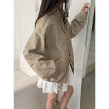 ルーズフィットミリタリージャケット 韓国ファッション | mood in seoul | 詳細画像7 