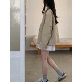 ルーズフィットミリタリージャケット 韓国ファッション | mood in seoul | 詳細画像12 