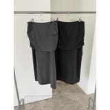 リブデザインスカート 韓国ファッション | mood in seoul | 詳細画像3 