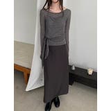 ホルターネックレイヤードTシャツセット 韓国ファッション | mood in seoul | 詳細画像3 